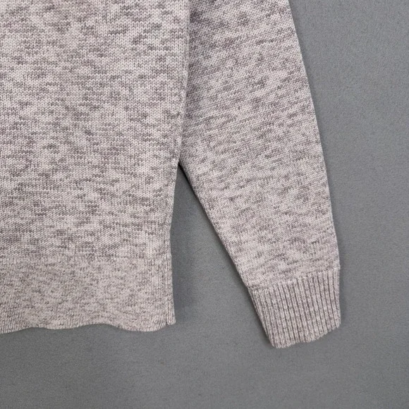 Lululemon Sweater Womens Medium Heathered Beige Knit Crewneck Pullover Boxy Fit - Picture 3 of 12